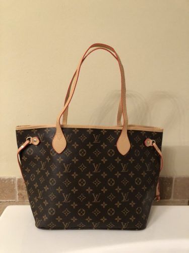 Click to view full screen Louis Vuitton M41001 Neverfull PM Shoulder Bag Monogram Canvas photo review